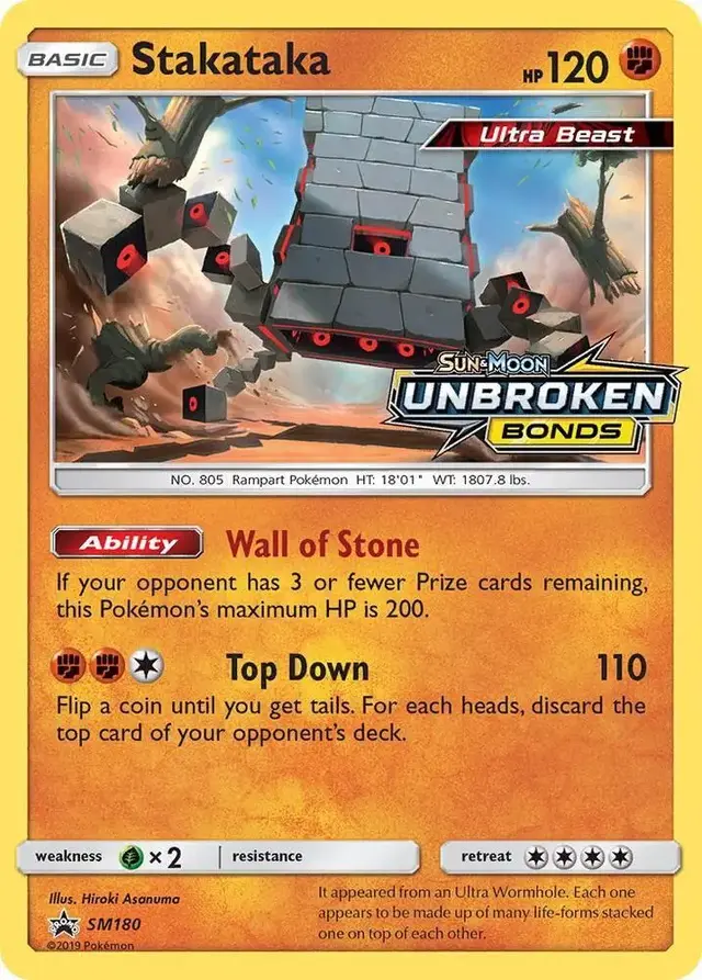 Stakataka - Pokemon SM Promos #SM180
