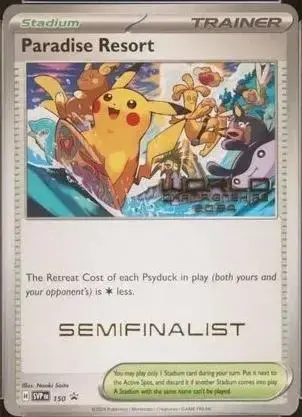 Paradise Resort [Semifinalist] - Pokemon Tournament Promos #150