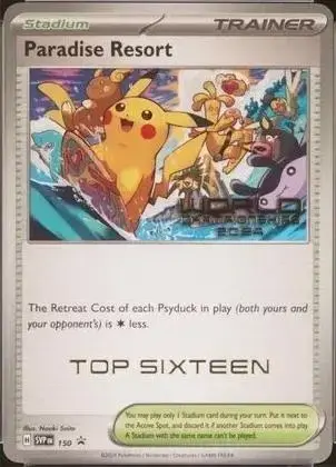 Paradise Resort [Top Sixteen] - Pokemon Tournament Promos #150
