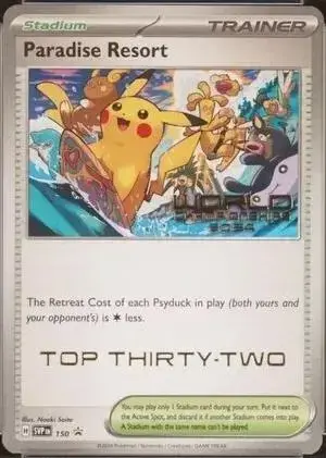 Paradise Resort [Top Thirty Two] - Pokemon Tournament Promos #150