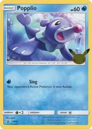 Popplio [Jumbo] - Pokemon Jumbo Cards #SM03