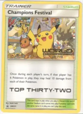 Champions Festival [Top Thirty-Two] - Pokemon Tournament Promos #SM231