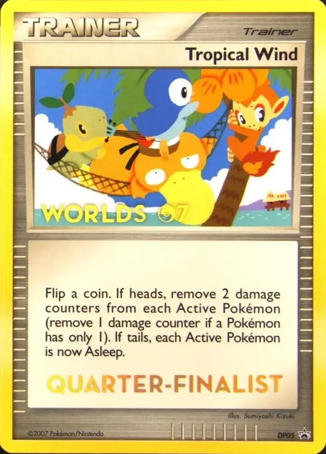 Tropical Wind [Quarter-Finalist] - Pokemon Tournament Promos #DP05