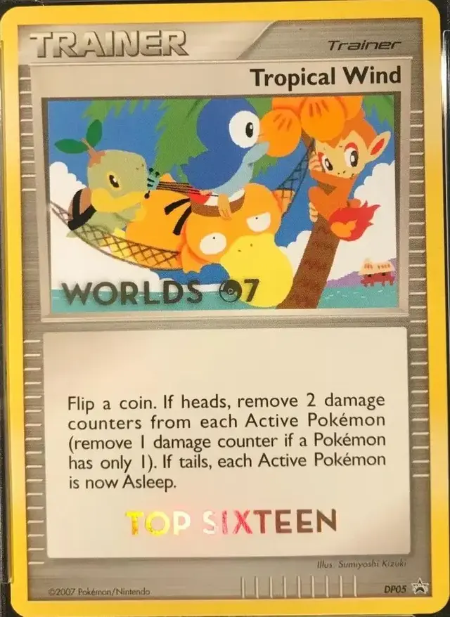 Tropical Wind [Top Sixteen] - Pokemon Tournament Promos #DP05