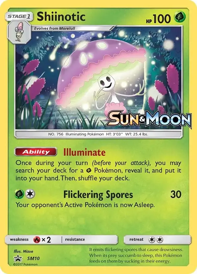 Shiinotic - Pokemon SM Promos #SM10