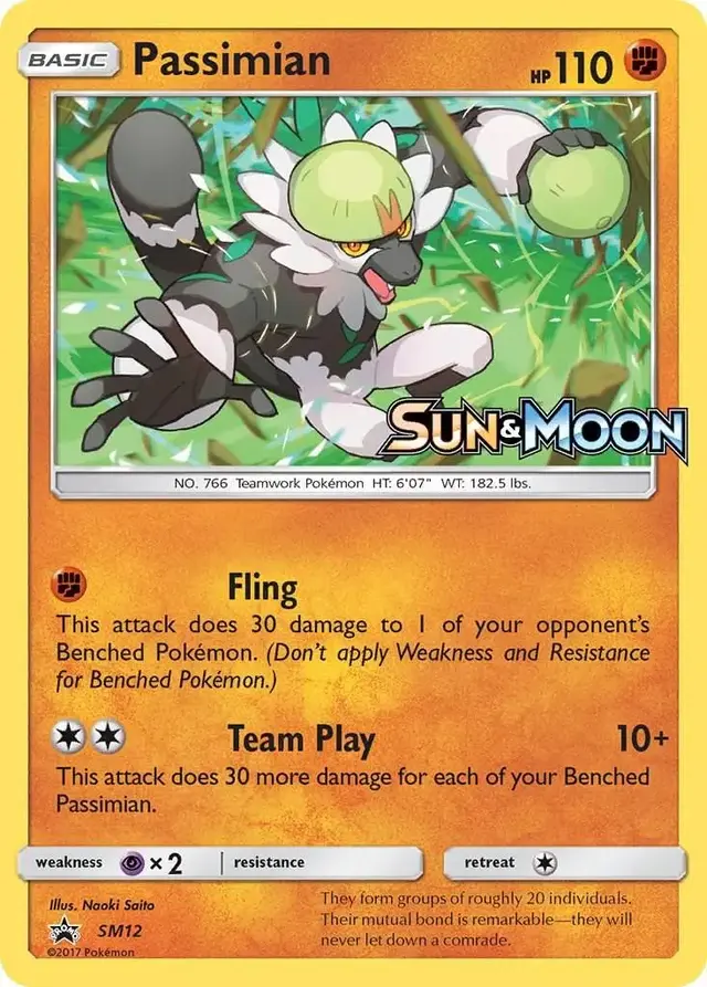 Passimian - Pokemon SM Promos #SM12