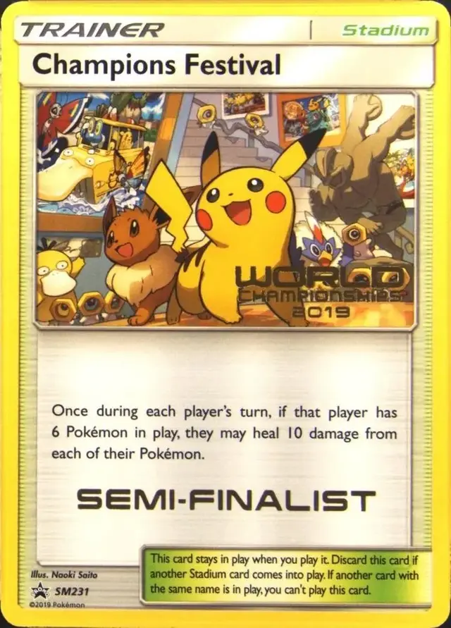 Champions Festival [Semi-Finalist] - Pokemon Tournament Promos #SM231
