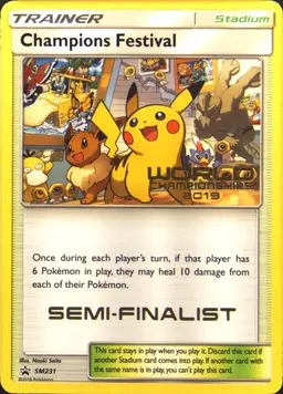 Champions Festival [Semi-Finalist] #SM231 - Pokemon Tournament Promos