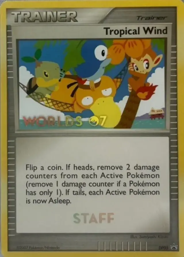 Tropical Wind [Staff] - Pokemon Prerelease & Staff Promos #DP05