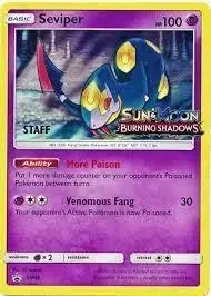 Seviper [Staff] - Pokemon Prerelease & Staff Promos #SM46