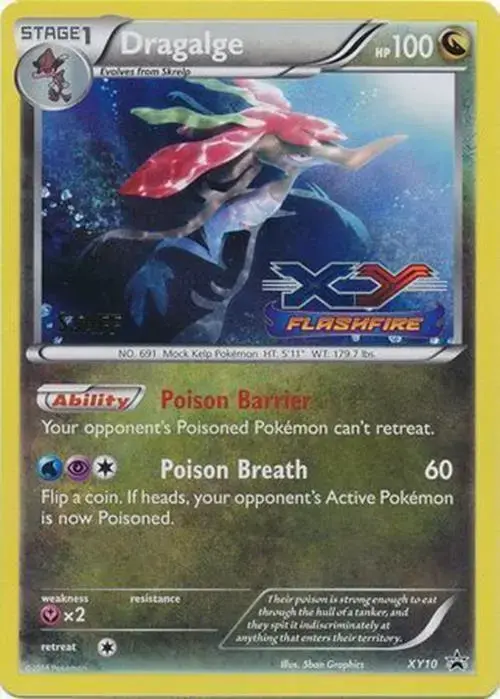 Dragalge [Prerelease Staff] - Pokemon Prerelease & Staff Promos #XY10