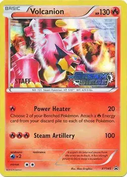 Volcanion [Prerelease Staff] - Pokemon Prerelease & Staff Promos