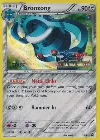 Bronzong [Staff] - Pokemon Prerelease & Staff Promos #XY21
