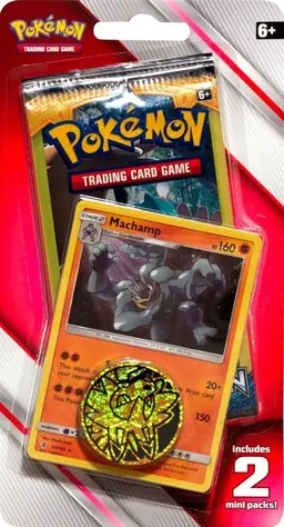 Checklane 2-Mini Pack Blister [Machamp] - Pokemon Promo
