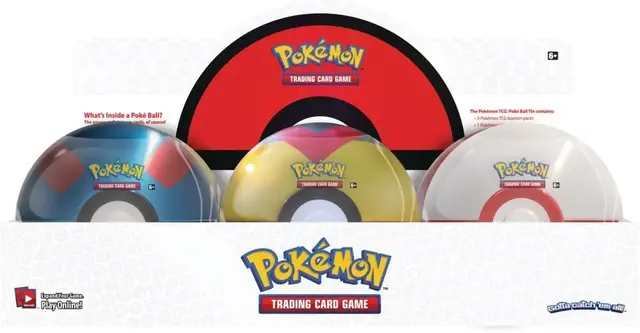 Poke Ball Tin Display [Q1 2021]