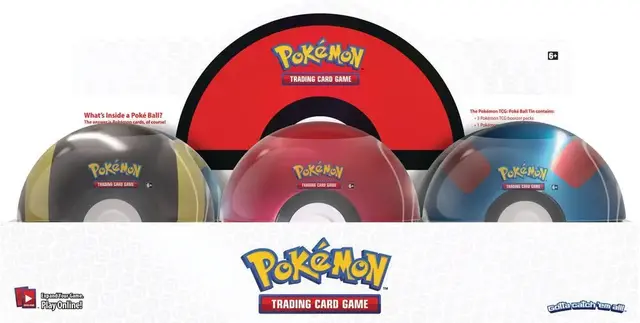 Poke Ball Tin Display [Q4 2021]