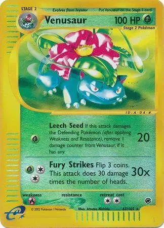 Venusaur [Reverse Holo] - Pokemon Expedition #67
