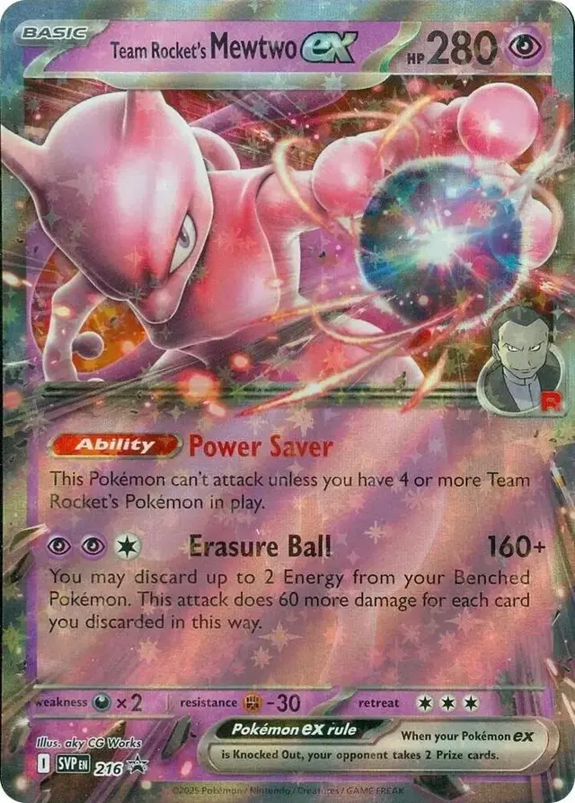 Team Rocket's Mewtwo Ex
