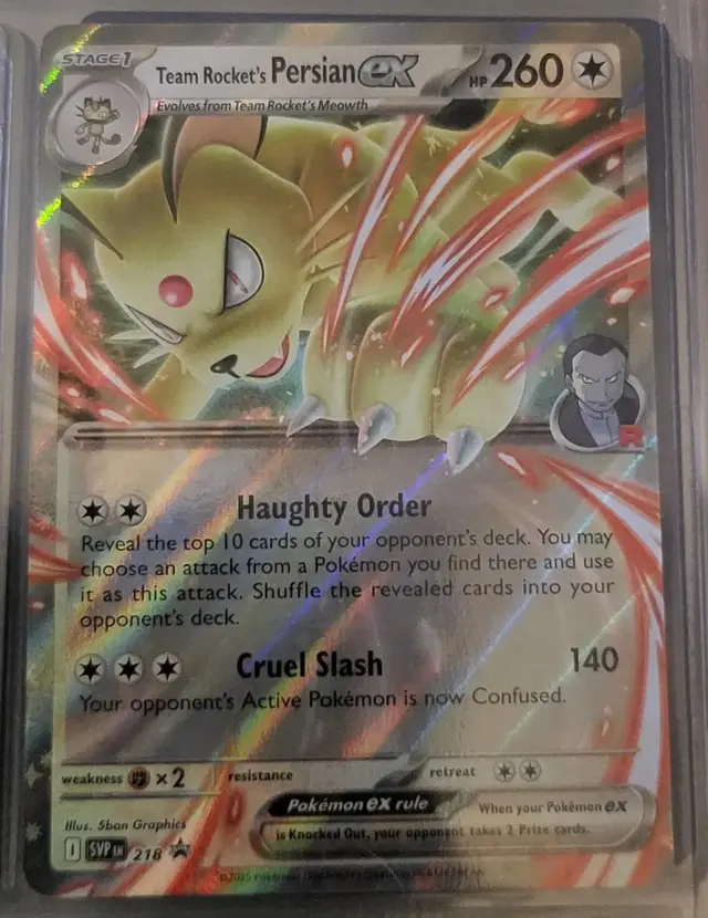 Team Rocket's Persian Ex