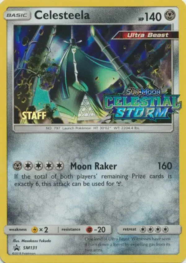 Celesteela [Prerelease Staff] - Pokemon Prerelease & Staff Promos #SM131