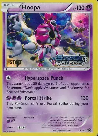 Hoopa [Staff] - Pokemon Prerelease & Staff Promos #XY147