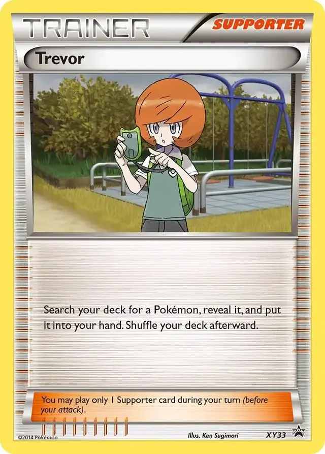 Trevor - Pokemon XY Promos #XY33