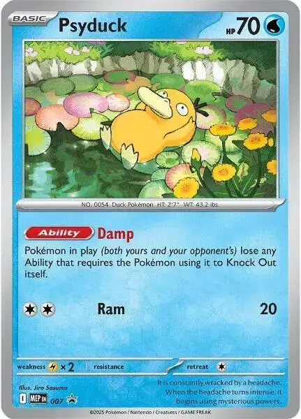 Psyduck - Pokemon Mega Evolution Promos #7