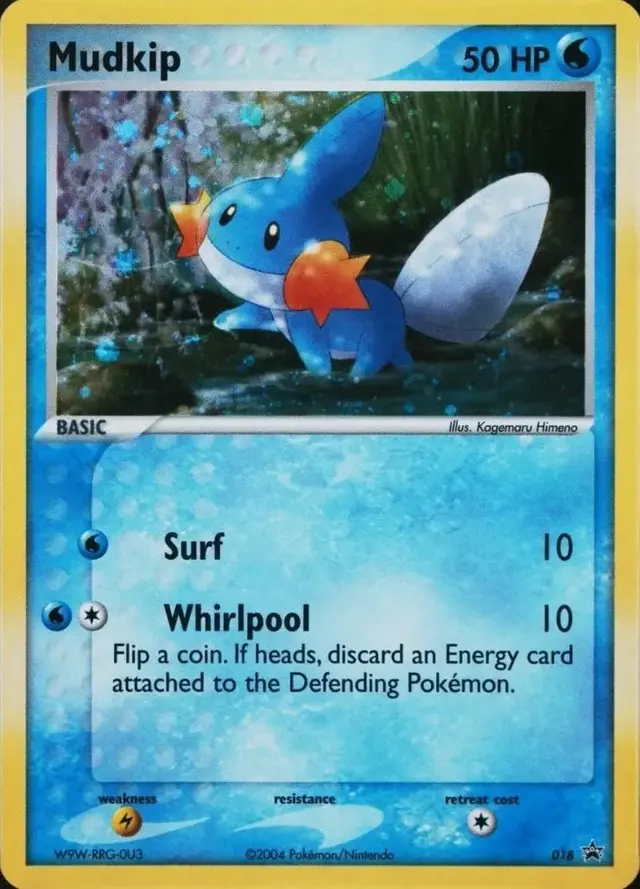 Mudkip [Cosmos Holo] - Pokemon Nintendo Promos #18