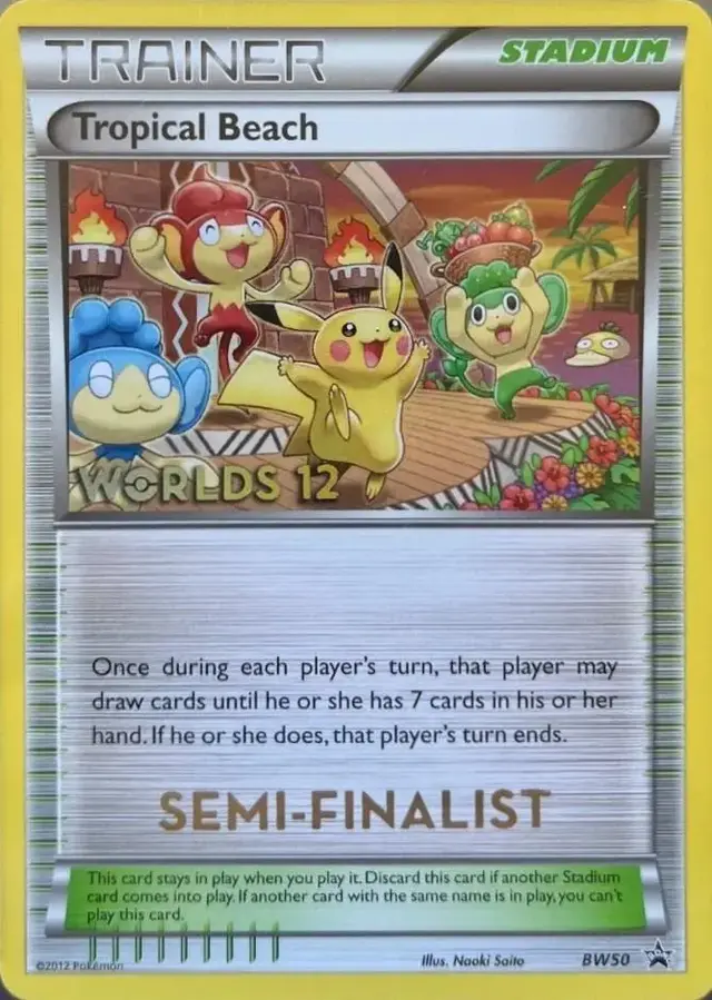 Tropical Beach [Semi-Finalist] - Pokemon Tournament Promos #BW50