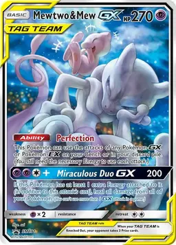 Mewtwo & Mew GX #SM191 - Pokemon SM Promos