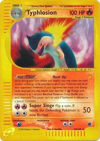 Typhlosion [Reverse Holo] - Pokemon Expedition #28