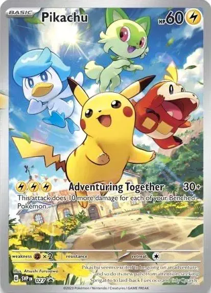 Pikachu [Paldea] - Pokemon Scarlet & Violet Promos #27