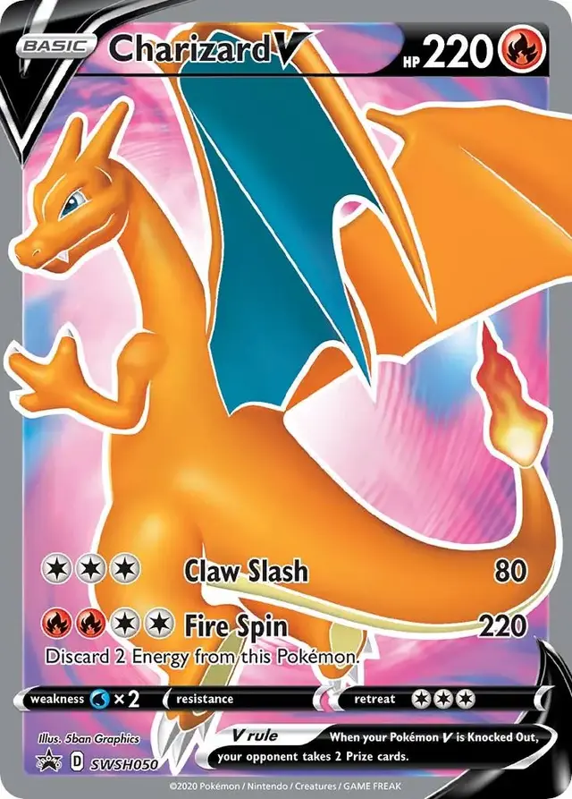 Charizard V - Pokemon Sword & Shield Promos #SWSH050