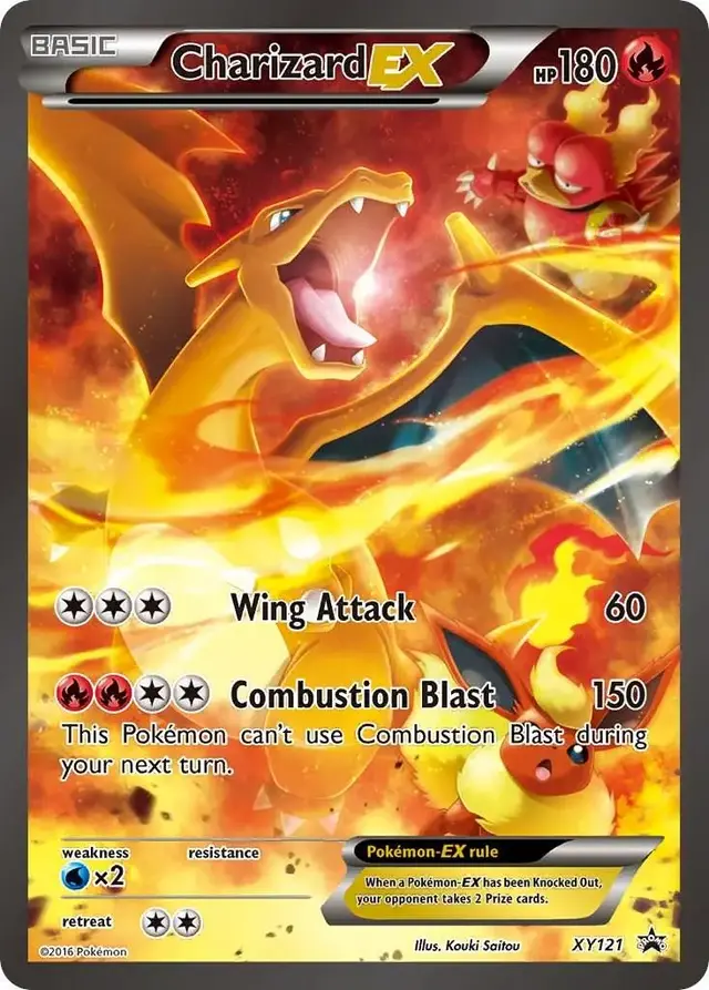Charizard EX - Pokemon XY Promos #XY121
