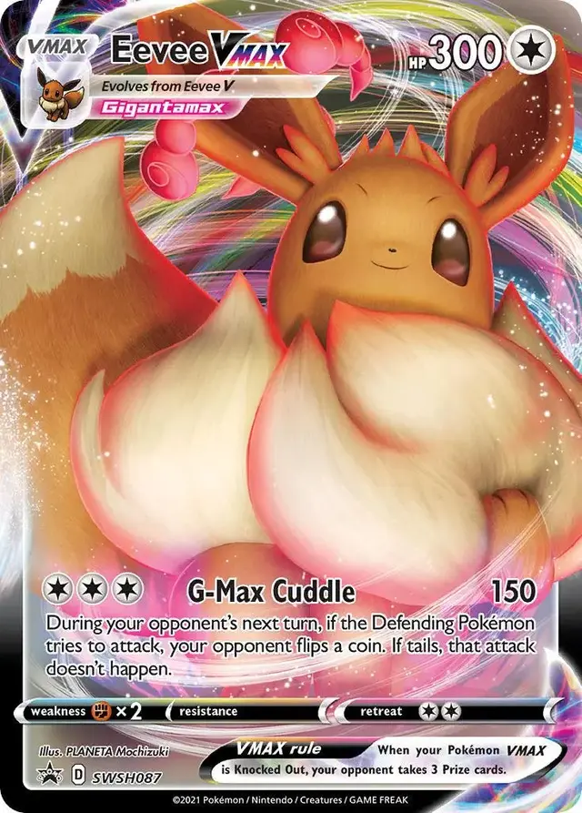 Eevee VMAX - Pokemon Sword & Shield Promos #SWSH087