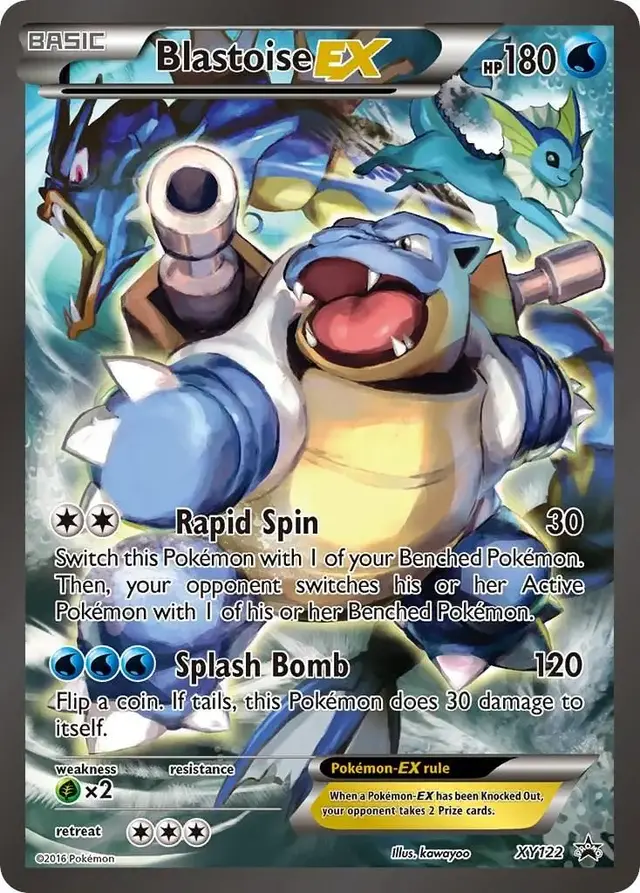 Blastoise EX - Pokemon XY Promos #XY122