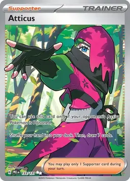 Atticus 133 - Pokemon Prismatic Evolutions