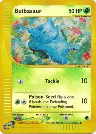 Bulbasaur [Reverse Holo] - Pokemon Expedition #94