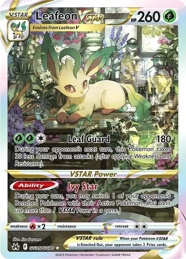Leafeon VSTAR - Pokemon Crown Zenith #GG35