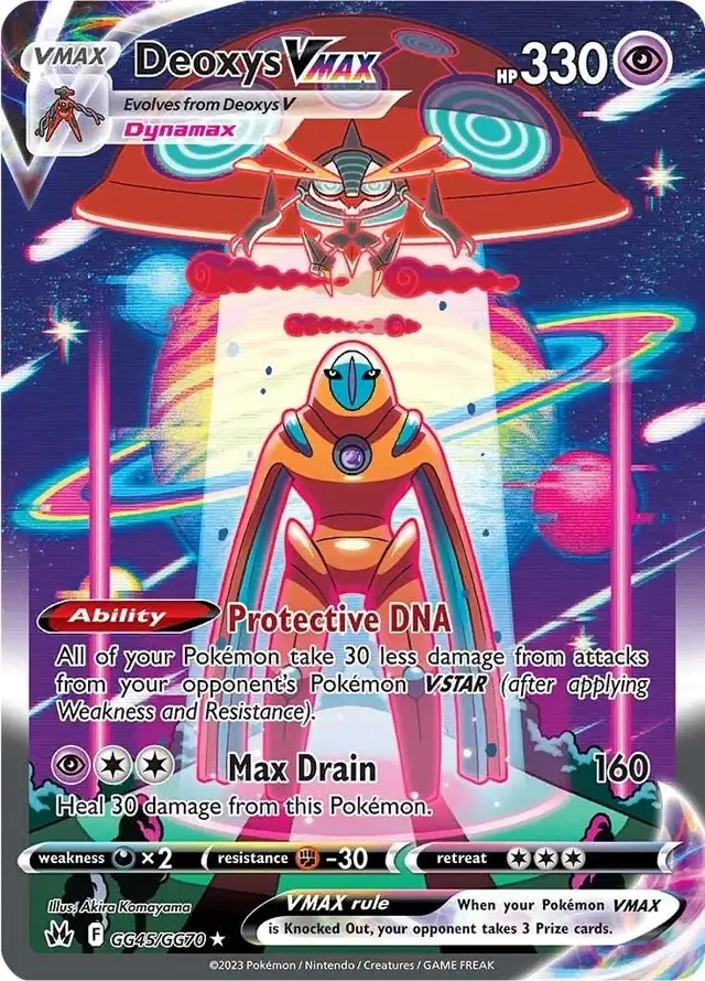 Deoxys VMAX - Pokemon Crown Zenith #GG45