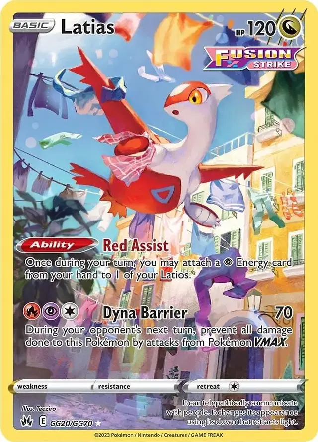 Latias - Pokemon Crown Zenith #GG20