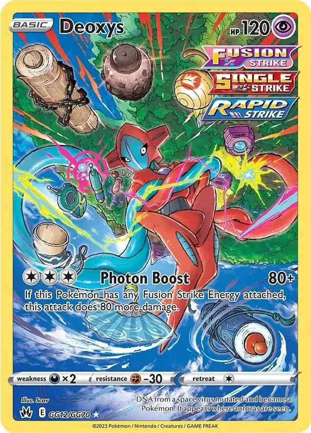 Deoxys - Pokemon Crown Zenith #GG12