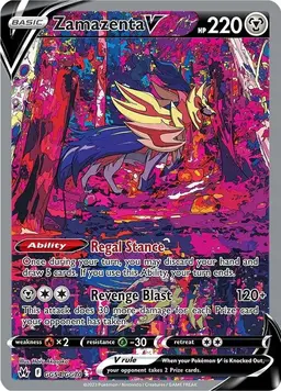 Zamazenta V GG54 - Pokemon Crown Zenith