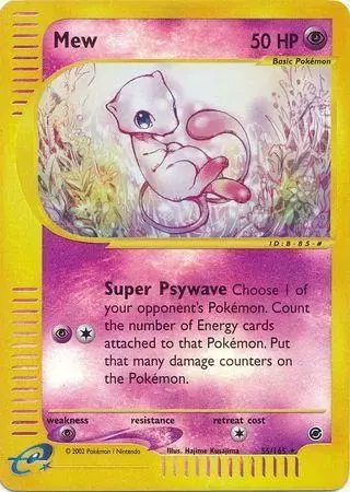 Mew [Reverse Holo] - Pokemon Expedition #55
