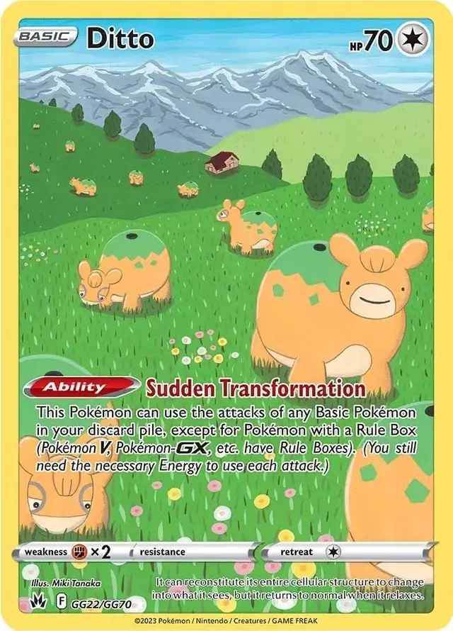 Ditto - Pokemon Crown Zenith #GG22