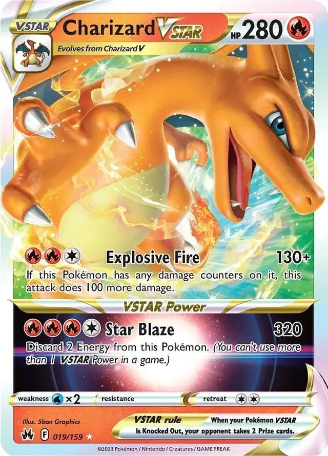 Charizard VSTAR - Pokemon Crown Zenith #19