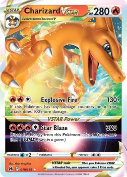 Charizard VSTAR 19 - Pokemon Crown Zenith