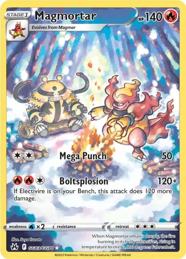 Magmortar - Pokemon Crown Zenith #GG03