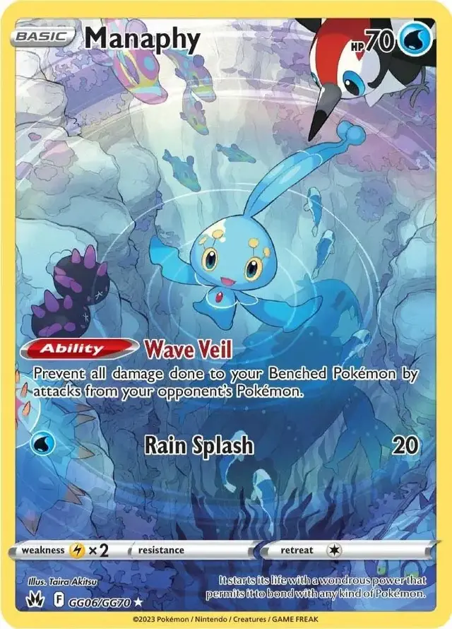 Manaphy - Pokemon Crown Zenith #GG06