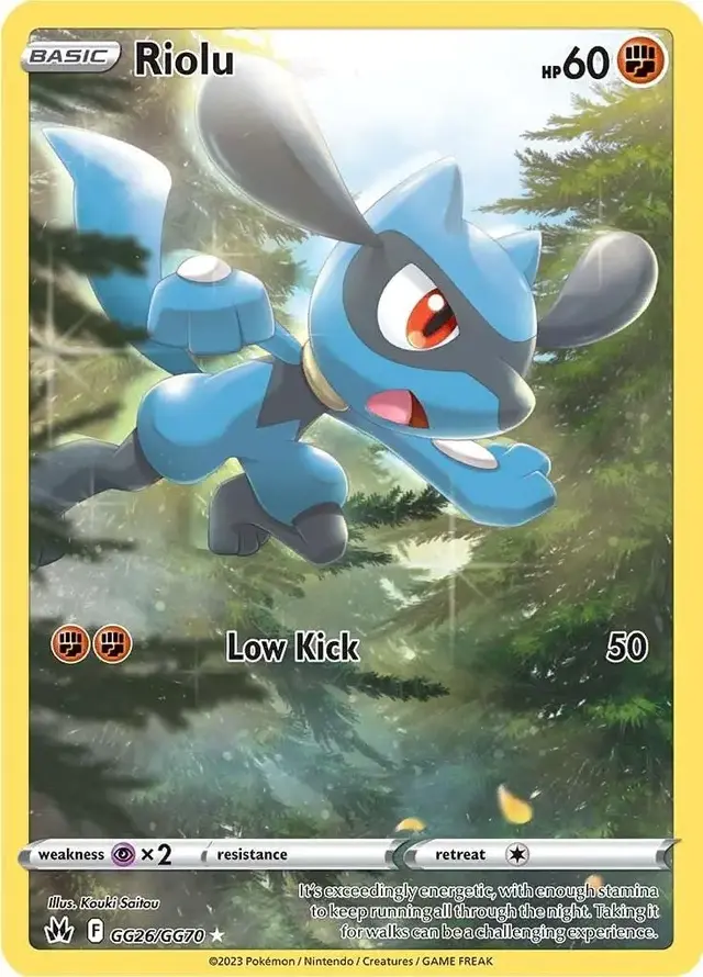 Riolu - Pokemon Crown Zenith #GG26